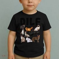 DILF Damn I Love Felines Funny Cat Kitty Lover Toddler T-Shirt thumb 2