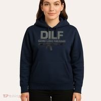 DILF Damn I Love Firearms Funny Hoodie thumb 5