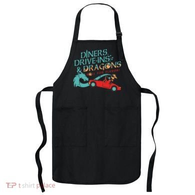 Diners Drive Ins And Dragons Roll For Flavor Apron