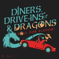 Diners Drive Ins And Dragons Roll For Flavor Beanie thumb 2