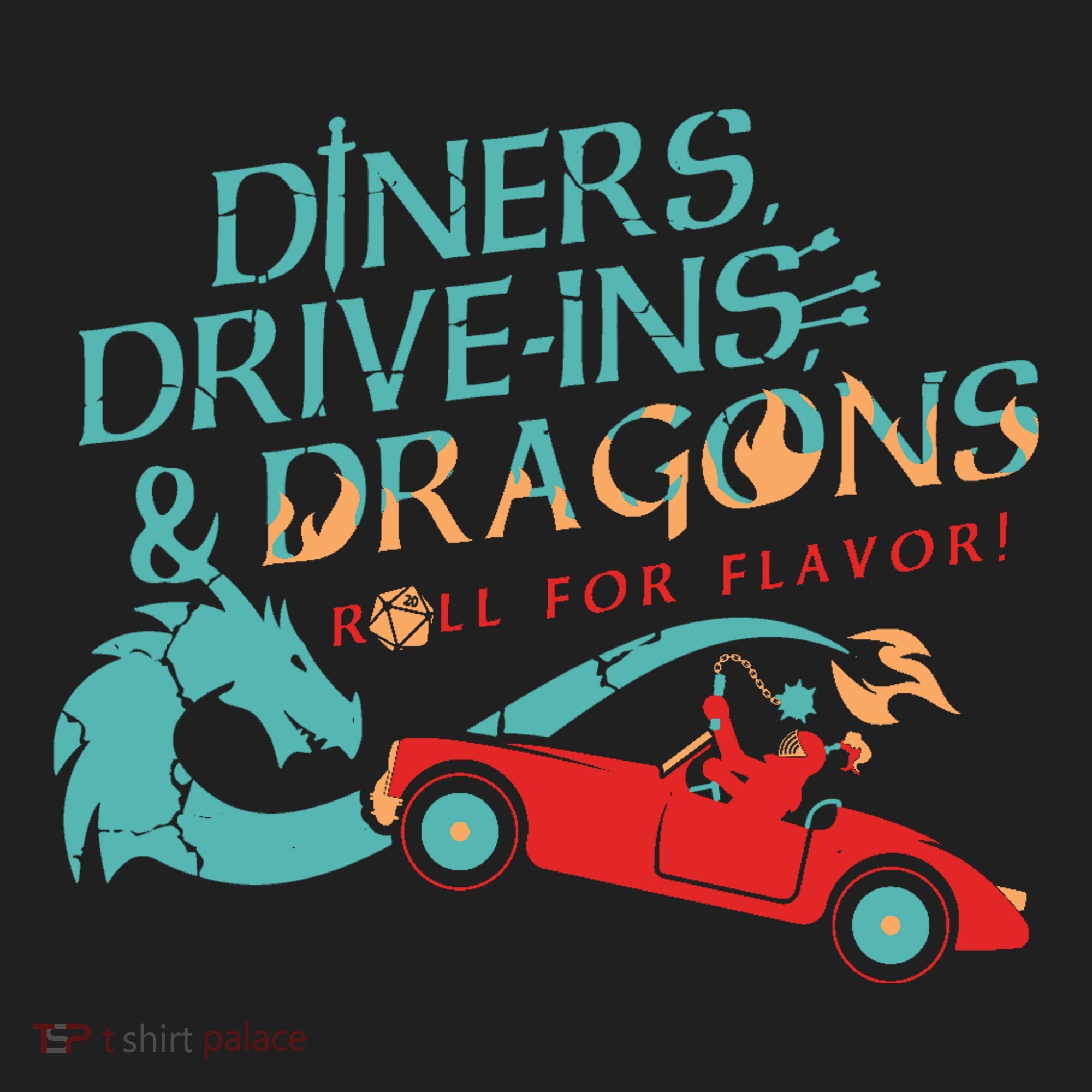 Diners Drive Ins And Dragons Roll For Flavor Beanie