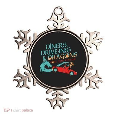 Diners Drive Ins And Dragons Roll For Flavor Ornament