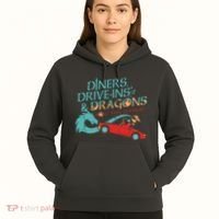 Diners Drive Ins And Dragons Roll For Flavor Hoodie thumb 5
