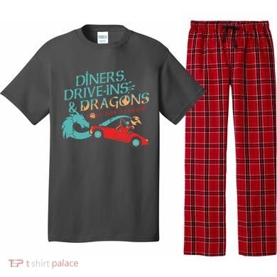 Diners Drive Ins And Dragons Roll For Flavor Pajama Set