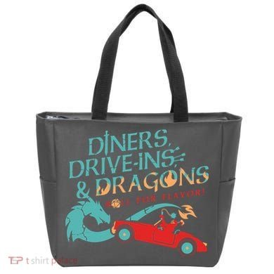 Diners Drive Ins And Dragons Roll For Flavor Tote Bag