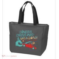 Diners Drive Ins And Dragons Roll For Flavor Tote Bag thumb 3