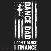 Dance Dad I Don't Dance I Finance Dance Dad Ballet Gift Beanie thumb 2