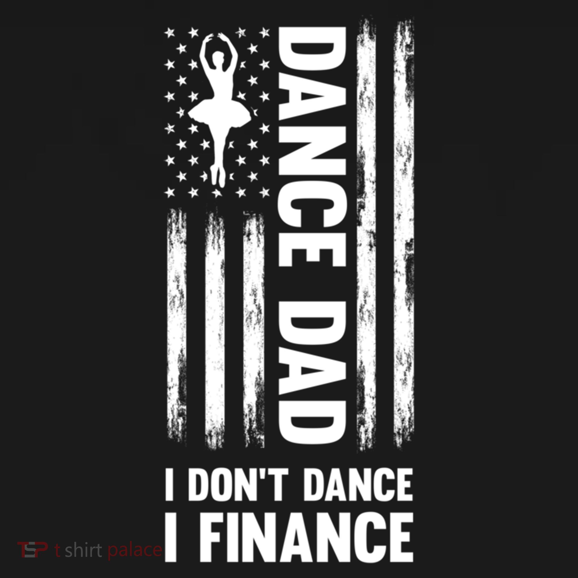 Dance Dad I Don't Dance I Finance Dance Dad Ballet Gift Ornament