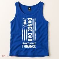 Dance Dad I Don't Dance I Finance Dance Dad Ballet Gift Tank Top thumb 2