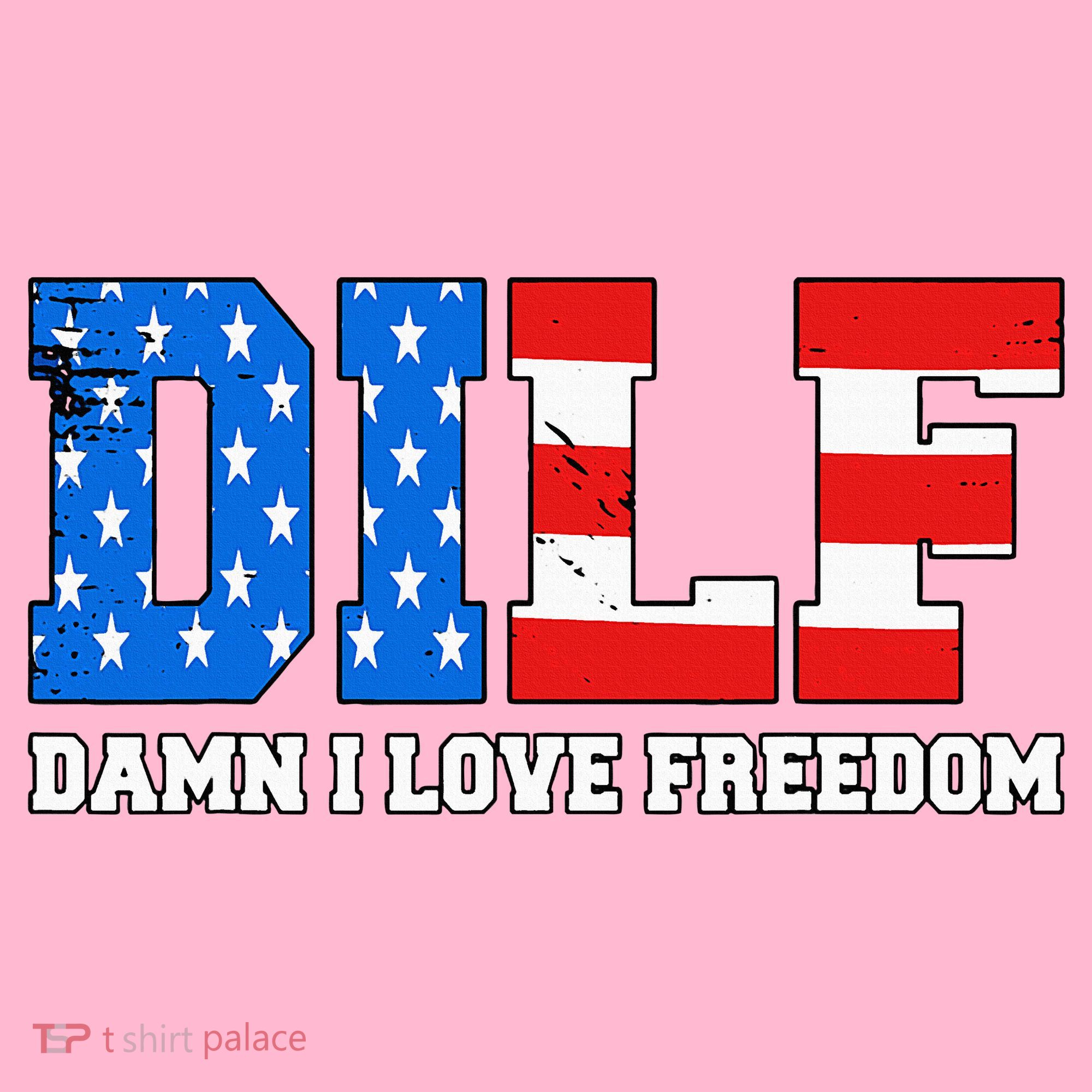 Dilf Damn I Love Freedom Coaster