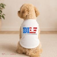 Dilf Damn I Love Freedom Doggie Tank thumb 2