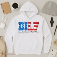 Dilf Damn I Love Freedom Hoodie thumb 3