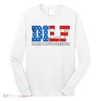 Dilf Damn I Love Freedom Long Sleeve Shirt thumb 0