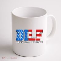 Dilf Damn I Love Freedom Coffee Mug thumb 1