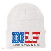Dilf Damn I Love Freedom Beanie thumb 0