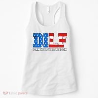 Dilf Damn I Love Freedom Women's Tank Top thumb 0