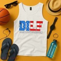 Dilf Damn I Love Freedom Tank Top thumb 4