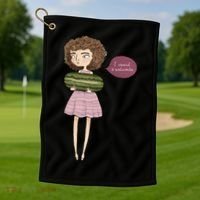 Dirty Dancing I Carried A Watermelon Golf Towel thumb 1