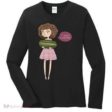 Dirty Dancing I Carried A Watermelon Women's Long Sleeve Shirt