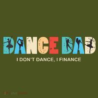 Dance Dad I Dont Dance I Finance Dancing Daddy Backpack thumb 2