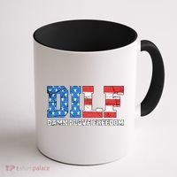 Dilf Damn I Love Freedom Coffee Mug thumb 1