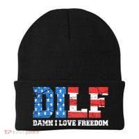 Dilf Damn I Love Freedom Beanie thumb 0