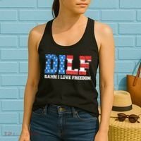 Dilf Damn I Love Freedom Women's Tank Top thumb 2