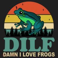 DILF Damn I Love Frogs Women's Sweatshirt thumb 2