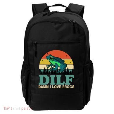 DILF Damn I Love Frogs Backpack