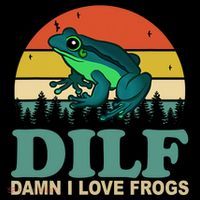 DILF Damn I Love Frogs Polo thumb 3