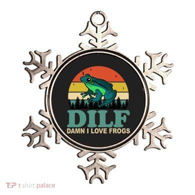 DILF Damn I Love Frogs Ornament