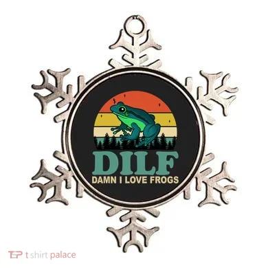 DILF Damn I Love Frogs Ornament