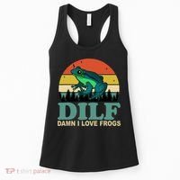 DILF Damn I Love Frogs Women's Tank Top thumb 0