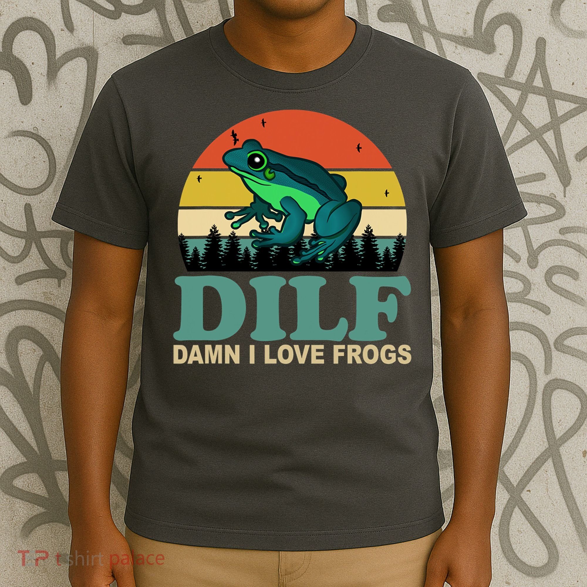 DILF Damn I Love Frogs T-Shirt