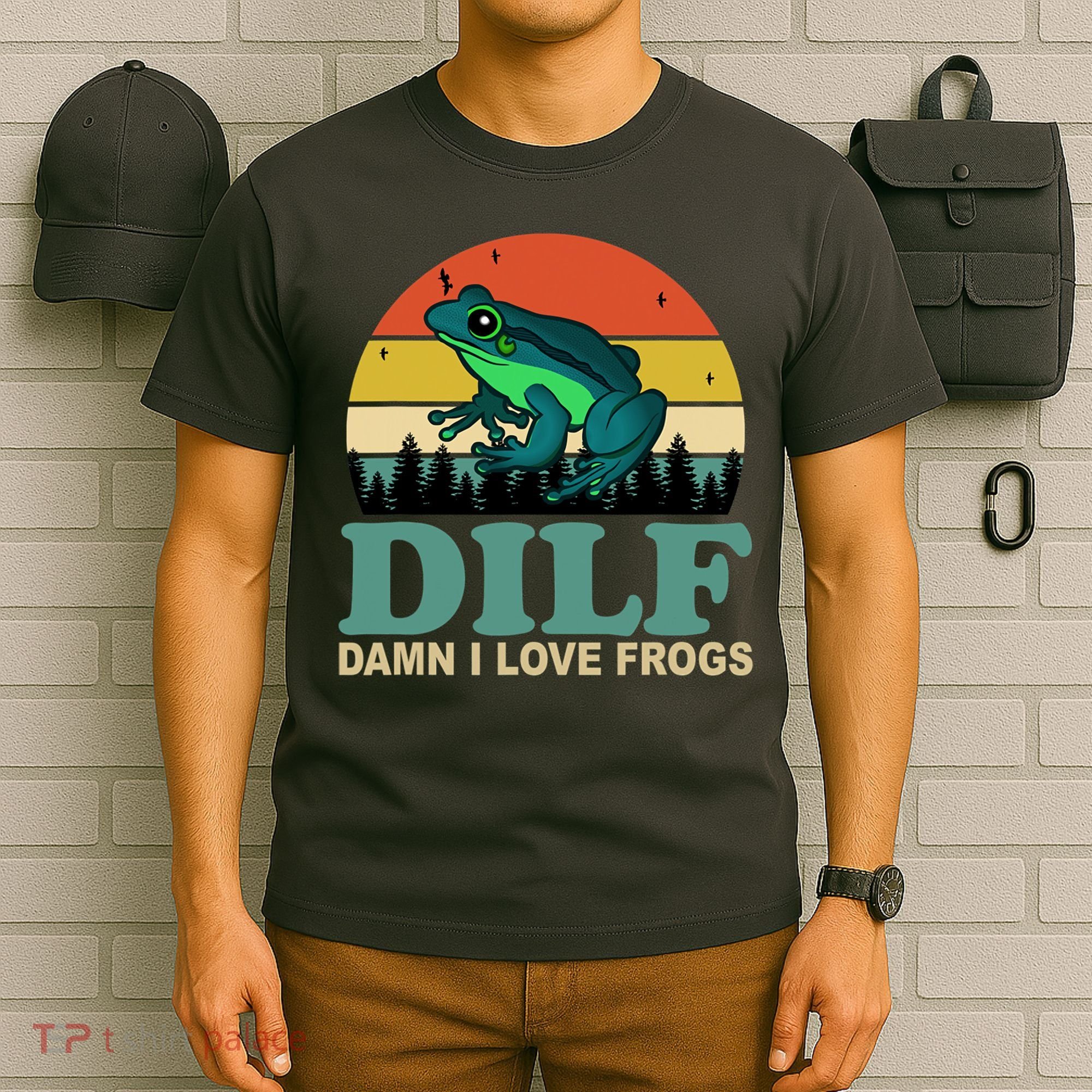 DILF Damn I Love Frogs T-Shirt