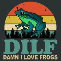 DILF Damn I Love Frogs Baby Bodysuit thumb 2