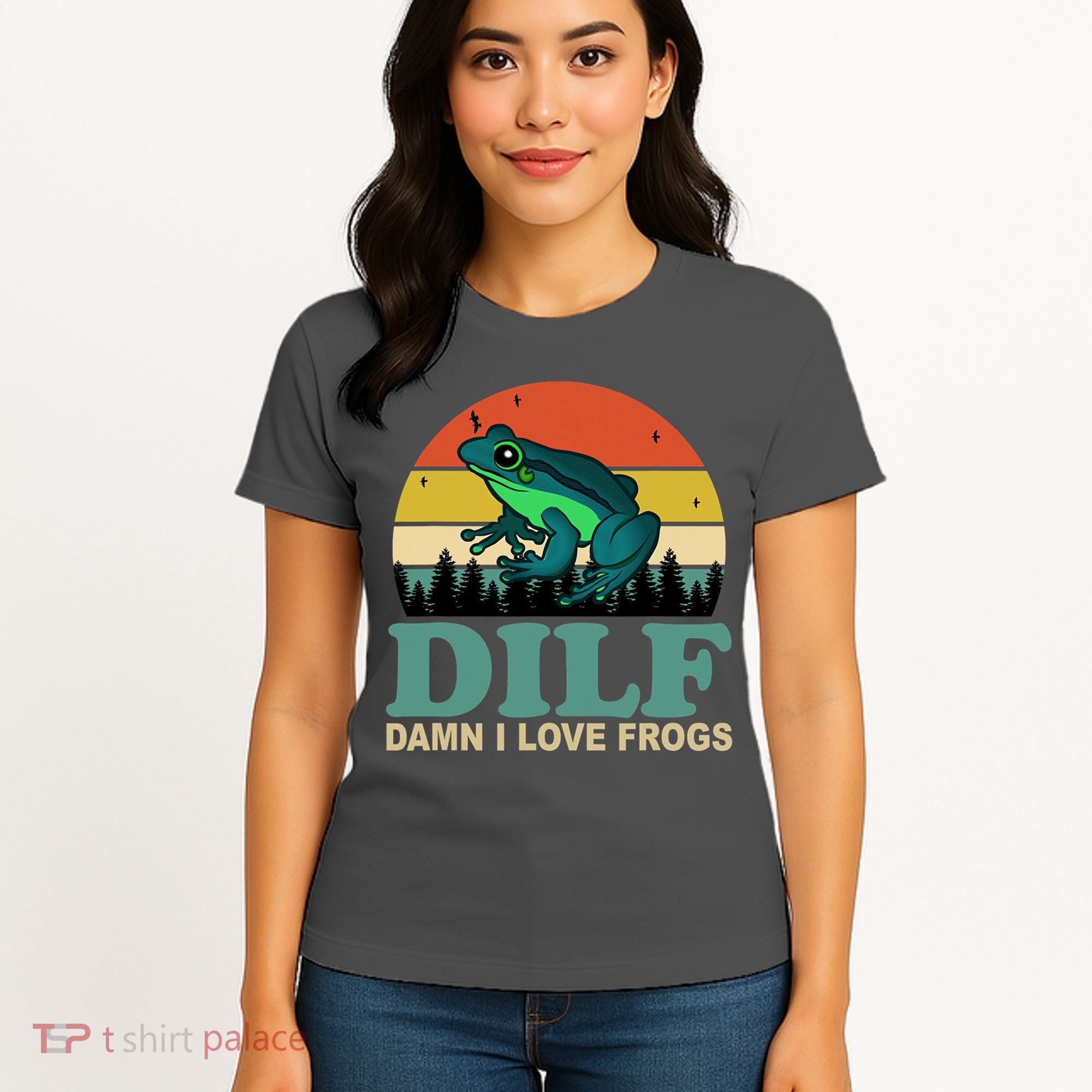 DILF Damn I Love Frogs Women's T-Shirt