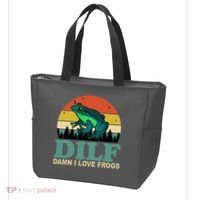 DILF Damn I Love Frogs Tote Bag thumb 3