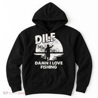 Dilf Damn I Love Fishing Hoodie thumb 0