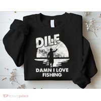 Dilf Damn I Love Fishing Sweatshirt thumb 2