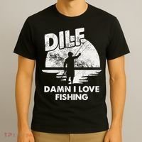 Dilf Damn I Love Fishing T-Shirt thumb 3