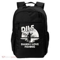 Dilf Damn I Love Fishing Backpack thumb 0