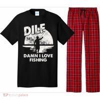 Dilf Damn I Love Fishing Pajama Set thumb 0