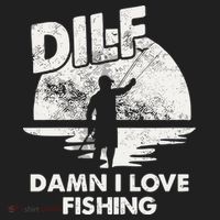 Dilf Damn I Love Fishing Hat thumb 2