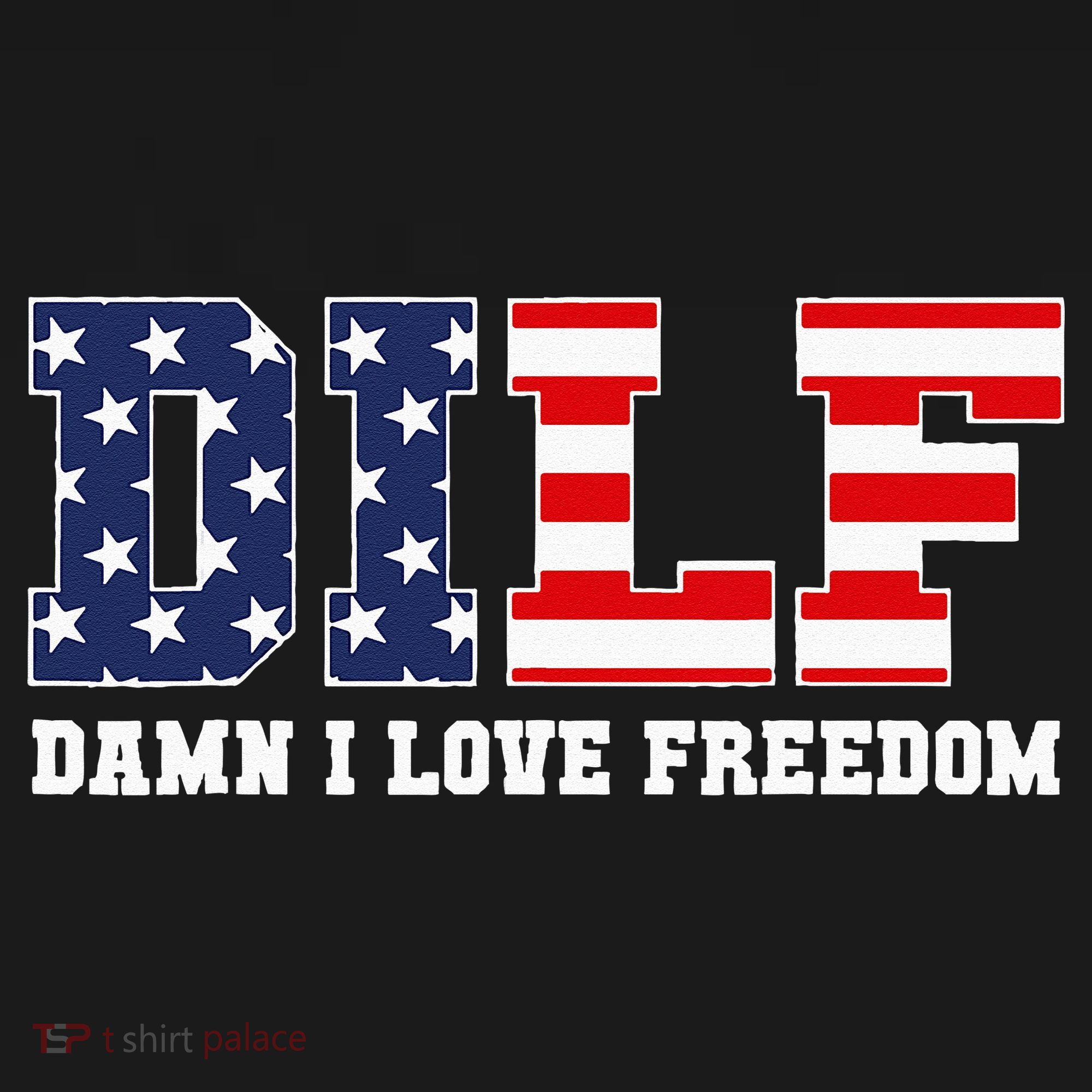 DILF Damn I Love Freedom Funny Patriotic 4th Of July Women's Tank Top