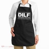 DILF Devoted Involved Loving Father Dad Papa Apron thumb 2