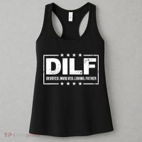 DILF Devoted Involved Loving Father Dad Papa Women's Tank Top thumb 3