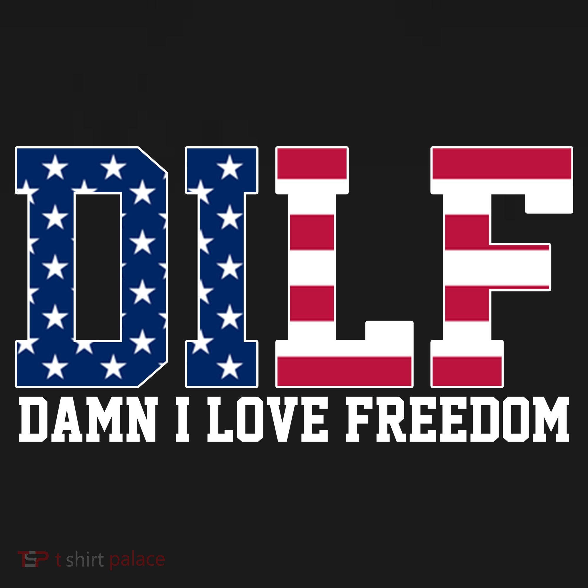 DILF Damn I Love Freedom USA Mousepad