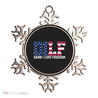 DILF Damn I Love Freedom USA Ornament