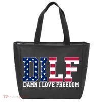 DILF Damn I Love Freedom USA Tote Bag thumb 0